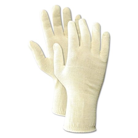 MAGID TouchMaster Lightweight Seamless Lisle Gloves, 12PK 13-650-10